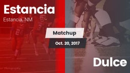 Matchup: Estancia vs. Dulce  2017