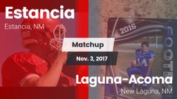 Matchup: Estancia vs. Laguna-Acoma  2017