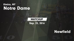 Matchup: Notre Dame vs. Newfield 2016