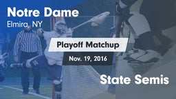 Matchup: Notre Dame vs. State Semis 2016