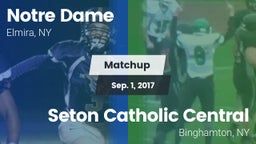Matchup: Notre Dame vs. Seton Catholic Central  2017