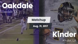 Matchup: Oakdale vs. Kinder  2017