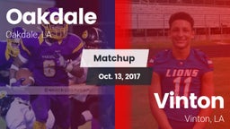 Matchup: Oakdale vs. Vinton  2017