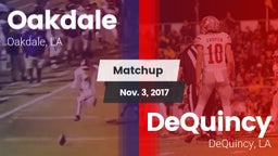 Matchup: Oakdale vs. DeQuincy  2017