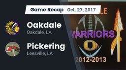 Recap: Oakdale  vs. Pickering  2017