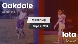 Matchup: Oakdale vs. Iota  2018