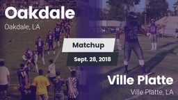 Matchup: Oakdale vs. Ville Platte  2018