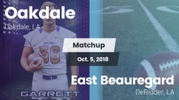 Matchup: Oakdale vs. East Beauregard  2018
