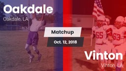 Matchup: Oakdale vs. Vinton  2018