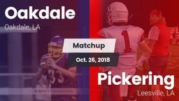 Matchup: Oakdale vs. Pickering  2018