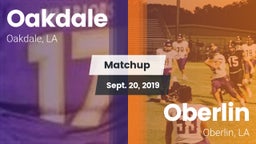 Matchup: Oakdale vs. Oberlin  2019