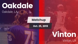Matchup: Oakdale vs. Vinton  2019