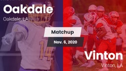 Matchup: Oakdale vs. Vinton  2020