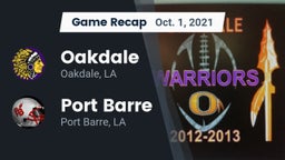 Recap: Oakdale  vs. Port Barre  2021
