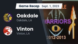 Recap: Oakdale  vs. Vinton  2023