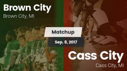 Matchup: Brown City vs. Cass City  2017