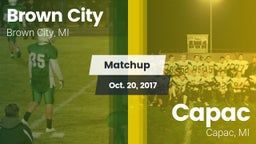 Matchup: Brown City vs. Capac  2017