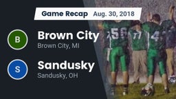 Recap: Brown City  vs. Sandusky  2018