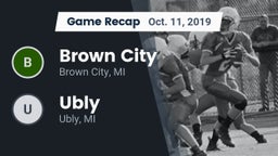 Recap: Brown City  vs. Ubly  2019