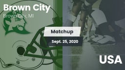 Matchup: Brown City vs. USA 2020