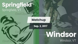 Matchup: Springfield High vs. Windsor  2017