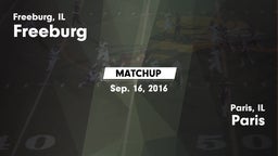 Matchup: Freeburg vs. Paris  2016