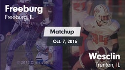 Matchup: Freeburg vs. Wesclin  2016