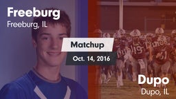Matchup: Freeburg vs. Dupo  2016