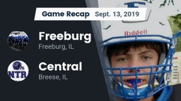 Recap: Freeburg  vs. Central  2019