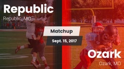 Matchup: Republic  vs. Ozark  2017