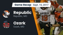 Recap: Republic  vs. Ozark  2017
