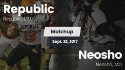 Matchup: Republic  vs. Neosho  2017