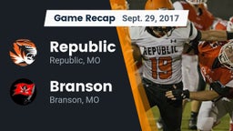 Recap: Republic  vs. Branson  2017