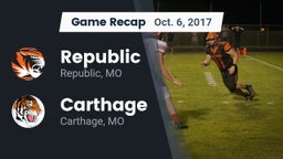 Recap: Republic  vs. Carthage  2017