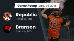 Recap: Republic  vs. Branson  2018