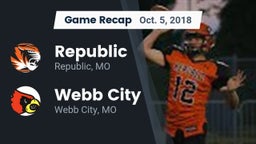 Recap: Republic  vs. Webb City  2018