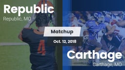 Matchup: Republic  vs. Carthage  2018