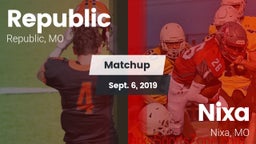 Matchup: Republic  vs. Nixa  2019