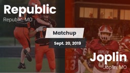 Matchup: Republic  vs. Joplin  2019