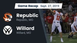 Recap: Republic  vs. Willard  2019