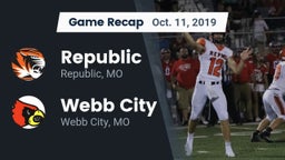 Recap: Republic  vs. Webb City  2019