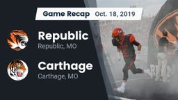 Recap: Republic  vs. Carthage  2019