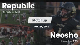 Matchup: Republic  vs. Neosho  2019