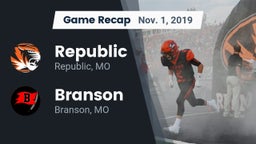 Recap: Republic  vs. Branson  2019
