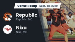 Recap: Republic  vs. Nixa  2020
