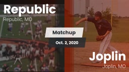 Matchup: Republic  vs. Joplin  2020