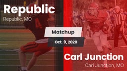 Matchup: Republic  vs. Carl Junction  2020