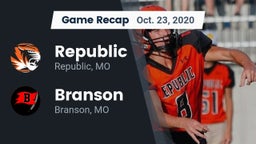 Recap: Republic  vs. Branson  2020