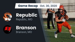 Recap: Republic  vs. Branson  2020