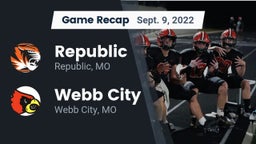 Recap: Republic  vs. Webb City  2022